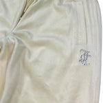 Juicy Couture Pantalone A Palazzo Tinta Unita In Velluto per Bambina JBX6746 PANNA JUICY COUTURE 