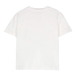 ELISABETTA FRANCHI t-shirt girocollo tinta unita cn stampa in contrasto Bianco per Bambina EGTS087X BIANCO ELISABETTA FRANCHI 