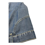 Lu Lu By Miss Grant Gilet In Denim Tinta Unita per Bambina LL3413 BLU LU LU BY MISS GRANT 