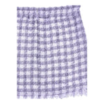 Monnalisa Gonna Tinta Unita con Microfantasia per Bambina 11C706 LILLA MONNALISA 