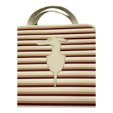 TRUSSARDI borsa fantasia a righe Panna per Bambina TGA25105BO PANNA TRUSSARDI 
