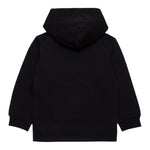 Diesel Felpa Chiusa con Cappuccio Tinta Unita con Logo per Bambino J02245 NERO DIESEL 