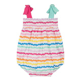 Agatha Ruiz Strampler mit Armausschnitt, mehrfarbiger Fantasy-Print für Neugeborene