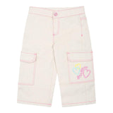 BillIEBLUSH pantalone tinta unita con girovita regolabile Beige per Bambina U20410J BEIGE BillIEBLUSH 