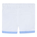 Guess Bermuda Tinta Unita con Elastico In Vita per Neonato I2RD00WEHD0 BIANCO GUESS 