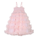 Billieblush Abito Cerimonia Tinta Unita con Tulle  per Neonata U20976N ROSA BillIEBLUSH 
