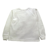 ZHOE & TOBIAH shirt girocollo tinta unita con stampa Bianco per Bambino BSS7 BIANCO ZHOE & TOBIAH 