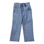 Manuel & Frank Pantalone Tinta Unita con Elastico In Vita per Neonato MF1497BSN AZZURRO MANUEL & FRANK 