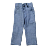 Manuel & Frank Pantalone Tinta Unita con Elastico In Vita per Neonato MF1497BSN AZZURRO MANUEL & FRANK 