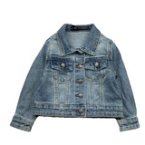 Daniele Alessandrini Giubbino In Denim Tinta Unita per Neonato 1295OD00172 AZZURRO DANIELE ALESSANDRINI 