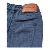 Trussardi Jeans Tinta Unita con Elastico In Vita per Neonato TIP26076JE BLU TRUSSARDI 