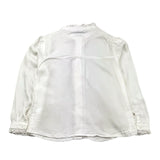 MAYORAL camicia manica lunga tinta unita con rouches Bianco per Bambina 4105 BIANCO MAYORAL 
