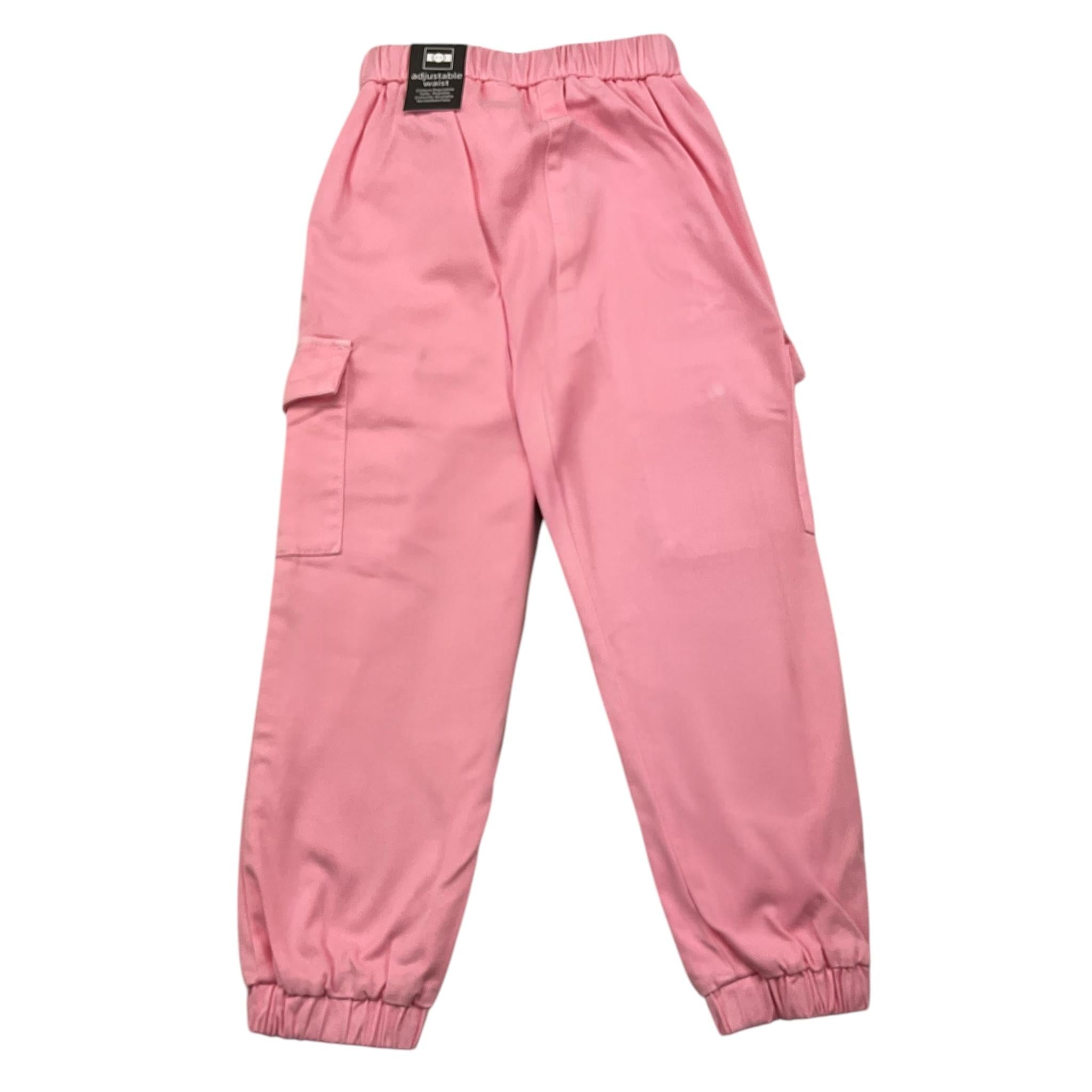 PUMA pantalone tinta unita con elastico in vita Rosa per Bambina A323 ROSA SARABANDA 