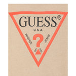 GUESS felpa tinta unita girocollo con stampa Beige per Neonato N73Q10KAUG0 BEIGE GUESS 