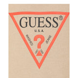 GUESS felpa tinta unita girocollo con stampa Beige per Neonato N73Q10KAUG0 BEIGE GUESS 