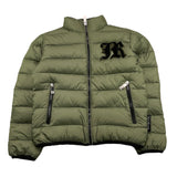 JOHN RICHMOND giubbino tinta unita con logo Verde per Bambino RBA25014PI VERDE JOHN RICHMOND 
