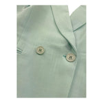 Vicolo Giacca Tinta Unita con Bottoni per Bambina 3145J00049 VERDE ACQUA VICOLO 