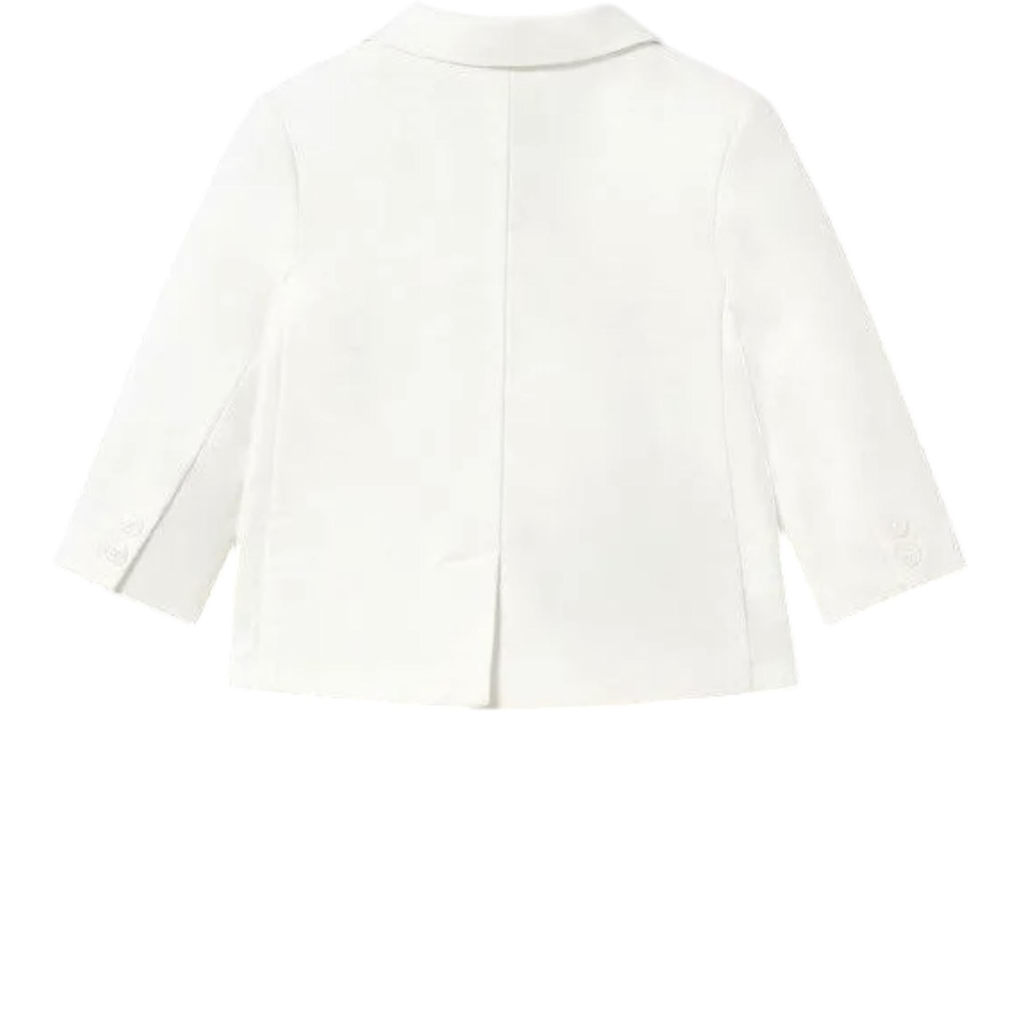 Mayoral Giacca tinta unita Bianco per Neonato 1470N BIANCO MAYORAL 