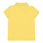Ralph Lauren Polo Mezza Manica Tinta Unita con Logo per Neonata 312698589132N GIALLO RALPH LAUREN 