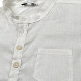 Aletta Camicia Mezza Manica Tinta Unita per Neonato R22754 PANNA ALETTA 