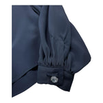 SIMONETTA camicia manica lunga tinta unita Blu per Bambina SV5A40 BLU SIMONETTA 