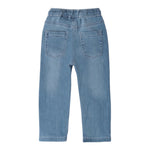 Sarabanda Jeans Tinta Unita con Elastico In Vita per Bambino 0B033J AZZURRO SARABANDA 