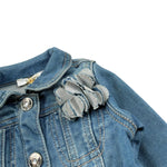 Liu Jo Giubbino In Denim tinta unita Blu per Neonata H18007 BLU LIU JO 