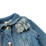 Liu Jo Giubbino In Denim tinta unita Blu per Neonata H18007 BLU LIU JO 