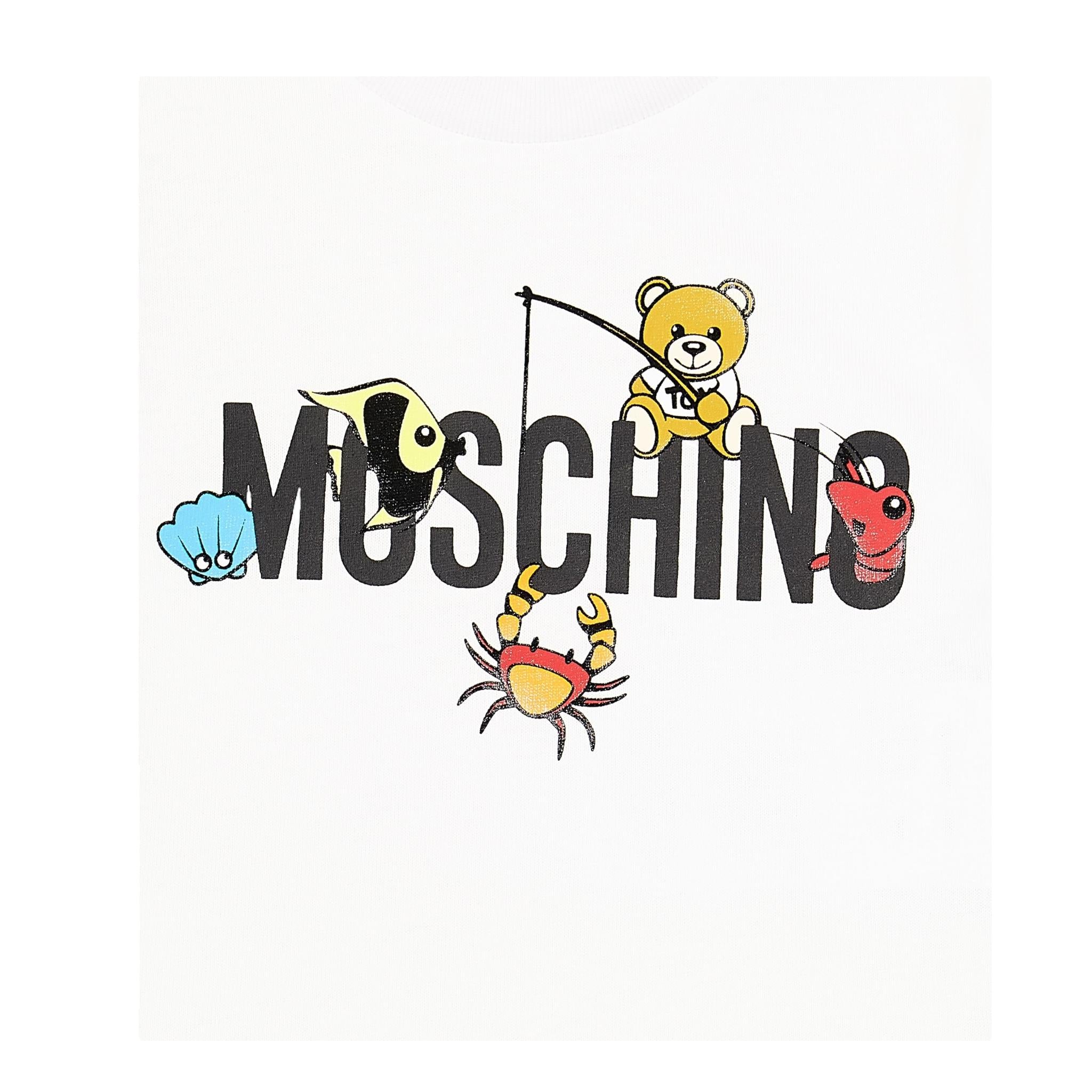 MOSCHINO MUG017OBIANCO/VERDE