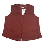 Mood_One Gilet Tinta Unita per Bambino G9GILET BORDEAUX MOOD_ONE 