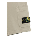 Stone Island Bermuda Tinta Unita con Logo per Bambino K1S166200006 BEIGE STONE ISLAND 