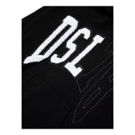 Diesel Felpa Chiusa con Cappuccio Tinta Unita con Ricamo Logo per Bambino J02226 NERO DIESEL 