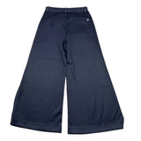 PLEASE jeans tinta unita modello palazzo con girovita regolabile Blu per Bambina PHT7121G66 BLU PLEASE 