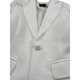 Fun & Fun Giacca Tinta Unita per Bambina FNCJJK16374XX PANNA FUN & FUN 