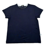 Il Gufo T-Shirt Girocollo Tinta Unita  per Neonato P25TS050MF032 BLU IL GUFO 