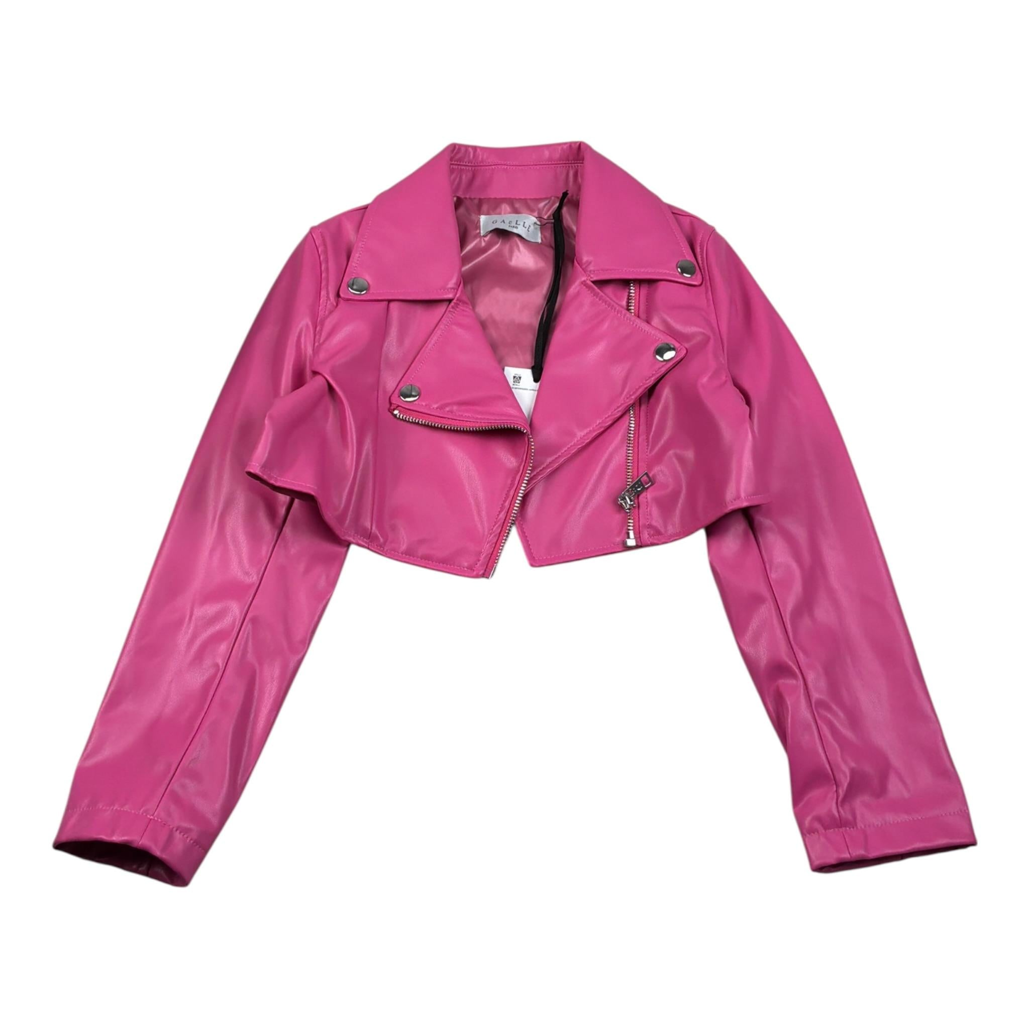 Gaelle Giubbino tinta unita con Stampa Rosa per Bambina 2745OY00471 ROSA GAELLE 