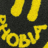 PHOBIA ARCHIVE giubbino tinta unita con zip e stampa Nero per Bambino PHK00695 NERO PHOBIA ARCHIVE 