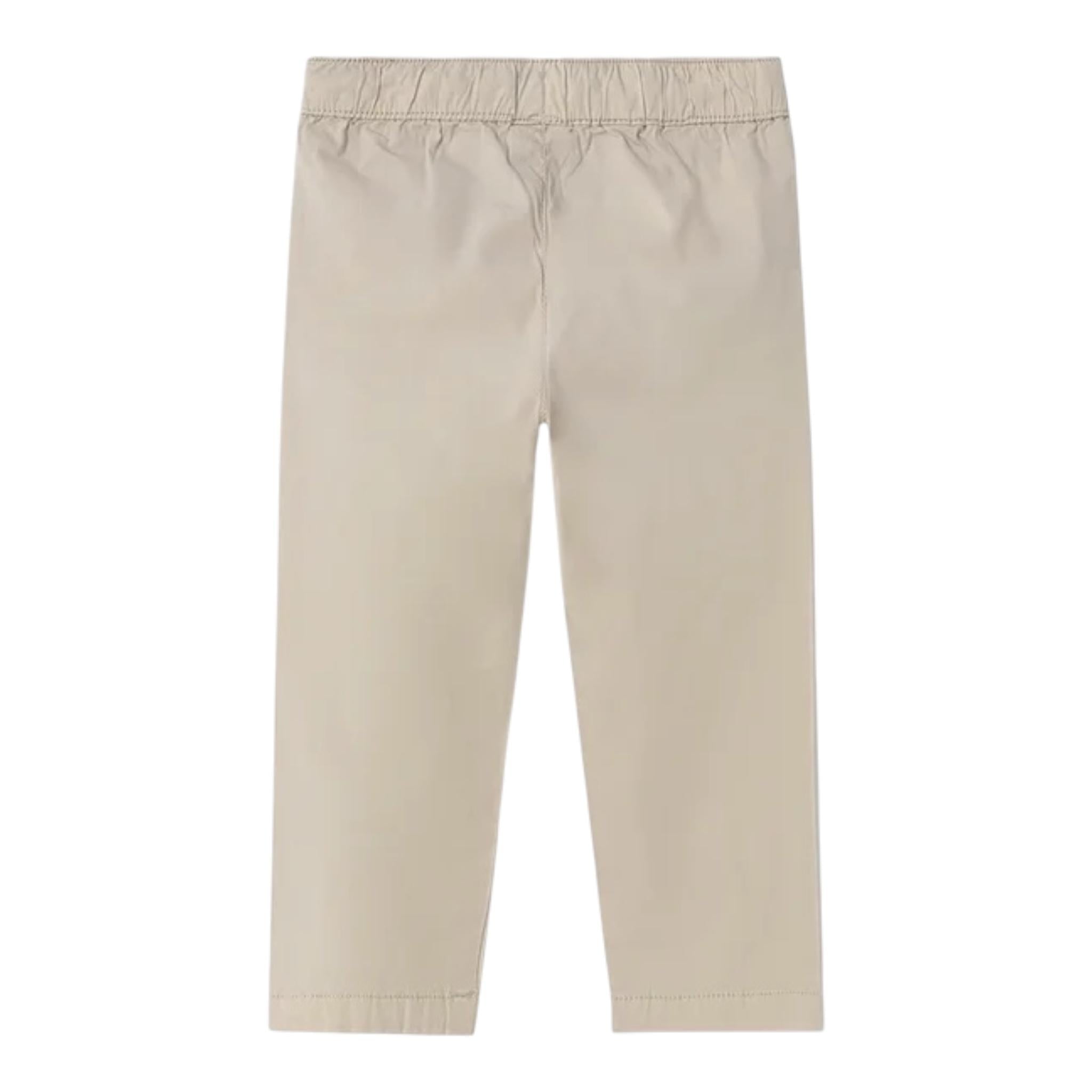 Mayoral Pantalone Tinta Unita con Elastico In Vita per Neonato 1577 BEIGE MAYORAL 