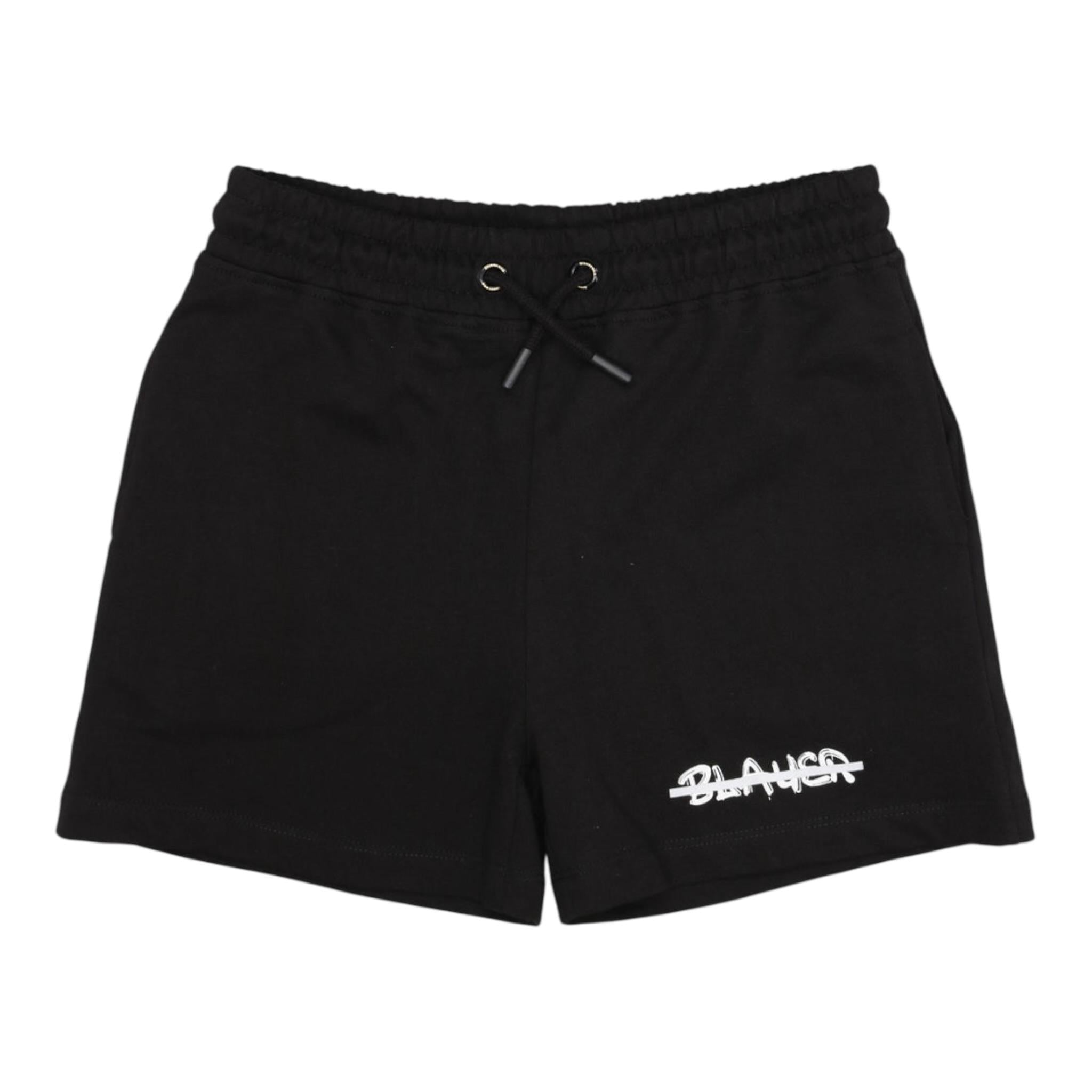Blauer Short In Tuta Tinta Unita con Elastico In Vita per Bambina 25SBLGP05549XX NERO BLAUER 