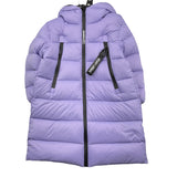 MONTEREGGI giubbino tinta unita con zip e cappuccio Lilla per Bambina FW48201 LILLA MONTEREGGI 