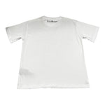 John Richmond T-Shirt Girocollo Tinta Unita con Stampa per Bambina RGP26190TS BIANCO JOHN RICHMOND 