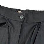 Please Pantalone Tinta Unita Modello A Palazzo per Bambina PHP4132G73 NERO PLEASE 