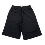 Zu+Elements Bermuda In Tuta Tinta Unita Con Stampa Nero Per Bambino ZU1610 NERO ZU+ELEMENTS 