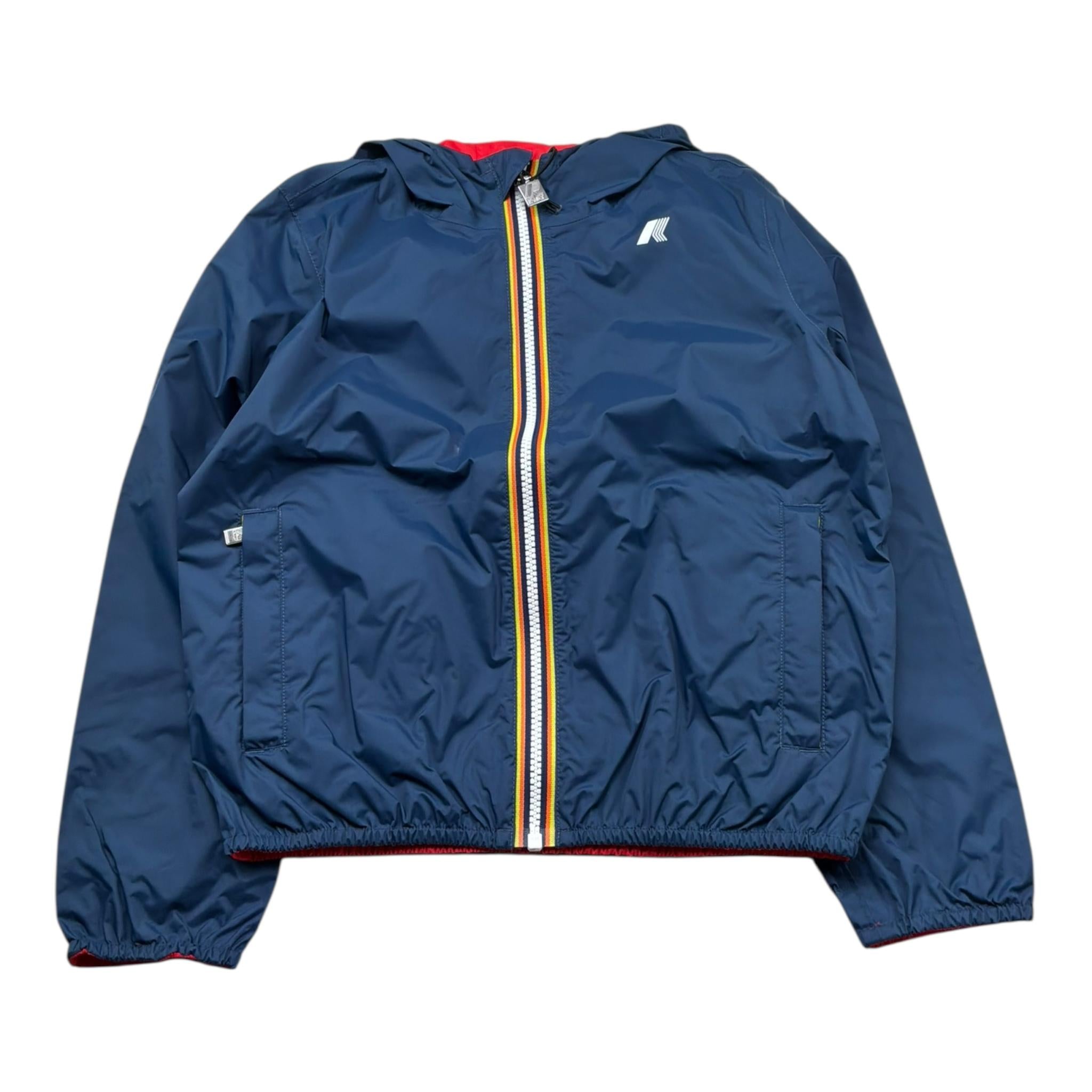 K-Way Giubbino Reversibile Bicolore per Bambino K61314WXX ROSSO/BLU K-WAY 