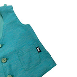 Daniele Alessandrini Gilet Tinta Unita con Bottoni per Neonato 1296B00018 VERDE DANIELE ALESSANDRINI 