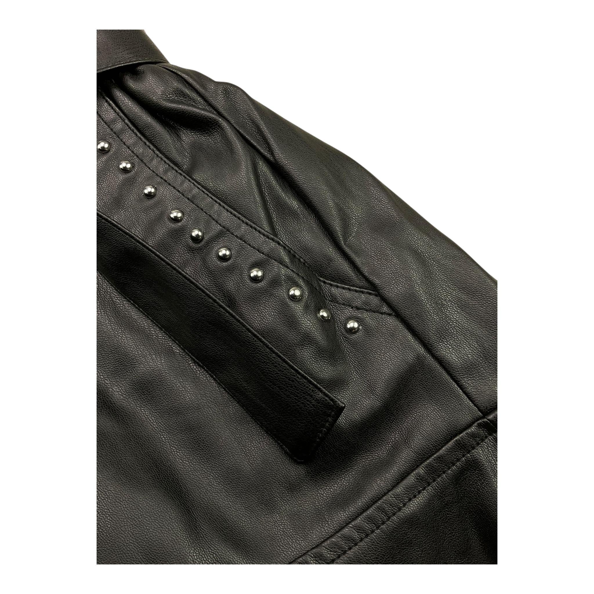 TWINSET short in ecopelle tinta unita Nero per Bambina 242GJ2156 NERO TWINSET 