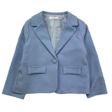 M+E‘ schlichte blaue Jacke für Kinder