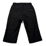 I'M Brian Pantalone Tinta Unita con Elastico In Vita per Bambino PA3269JXX NERO I'M BRIAN 