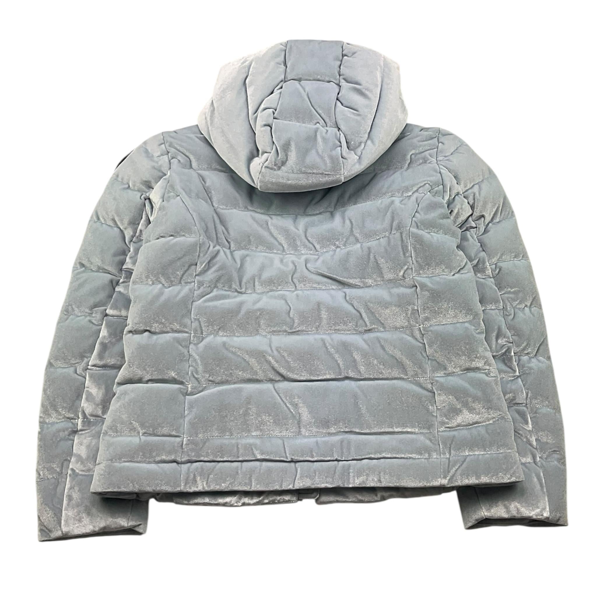 BLAUER giubbino tinta unita cn cappuccio in velluto Azzurro per Bambina 24WBLGC03516 AZZURRO BLAUER 