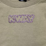 K-WAY shirt girocollo tinta unita con stampa Verde per Bambina K5122TW VERDE K-WAY 